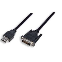 HDMI 19pol Stecker auf DVI-D 18+1 Stecker Anschlusskabel...
