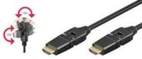 HDMI Kabel HDMI - HDMI Stecker - Stecker 3m (360Grad)